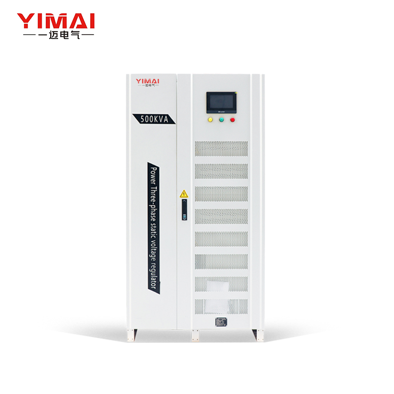 YIMAI Series Three-Phase Fully Automatic Voltage Regulator | 10kVA~1000kVA Industrial High-Power Stabilizer with LCD Display
